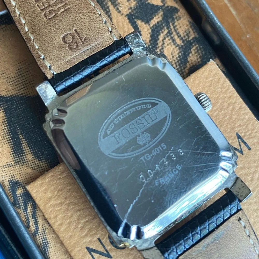 1995 FOSSIL CHRONOGRAPH TG-4015 (001433)